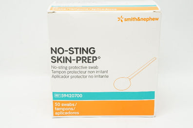 Smith&Nephew 59420700 No-Sting Skin-Prep Protective Swabs - Box of 50